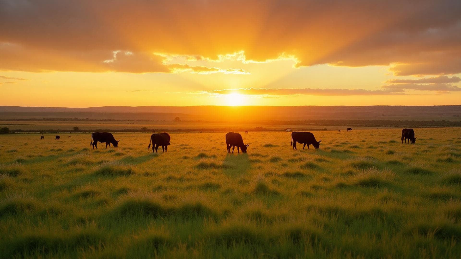 Paisaje rural argentino