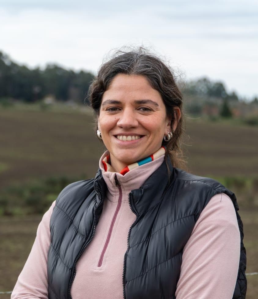 Aldana Larretchart en el campo